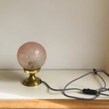 Deveau vintage globe table lamp