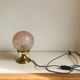 Deveau vintage globe table lamp