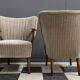 Set cocktail chairs with armrests 1960s