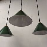 Enamelled sheet metal suspensions