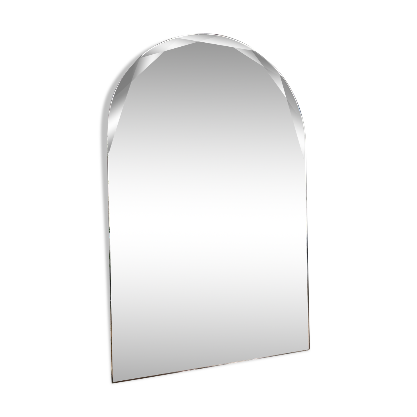 Bevelled arch mirror - 120 x 72cm
