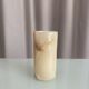 Small vintage cylindrical vase in onyx.