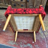 Pair of vintage armchairs dynamic design 60s/70s