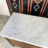 Louis XVI style mahogany chest of drawers