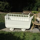 Old baby bed camper 1950 vintage