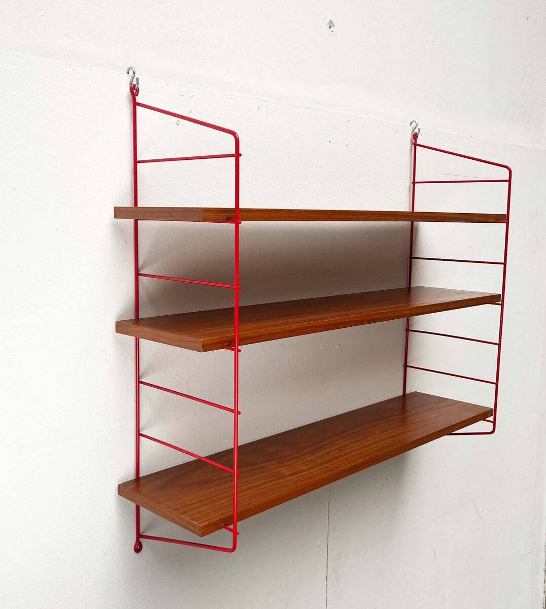 Teak Shelf Modern Mid-Century Cordon Rouge Style, 1960s