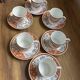 Set of 6 coffee cups with saucers - Haviland - Imari red