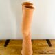 Moroccan raw terracotta candle holder