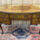 1930s Chippendale Burl Walnut Desk