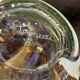Vase Ada LOUMANI en verre soufflé dans les tons verts