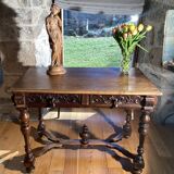 Table de style Louis XVIII , époque fin XIX siècle