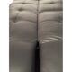 Sofa bed "Smala" vintage black leather adjustable by Pascal Mourgue for Ligne Roset