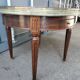 Coffee table hot water bottle old marble top Louis xvi style