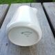 Trio de pot à lait en porcelaine blanche
