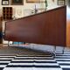 Teak veneer sideboard 80's