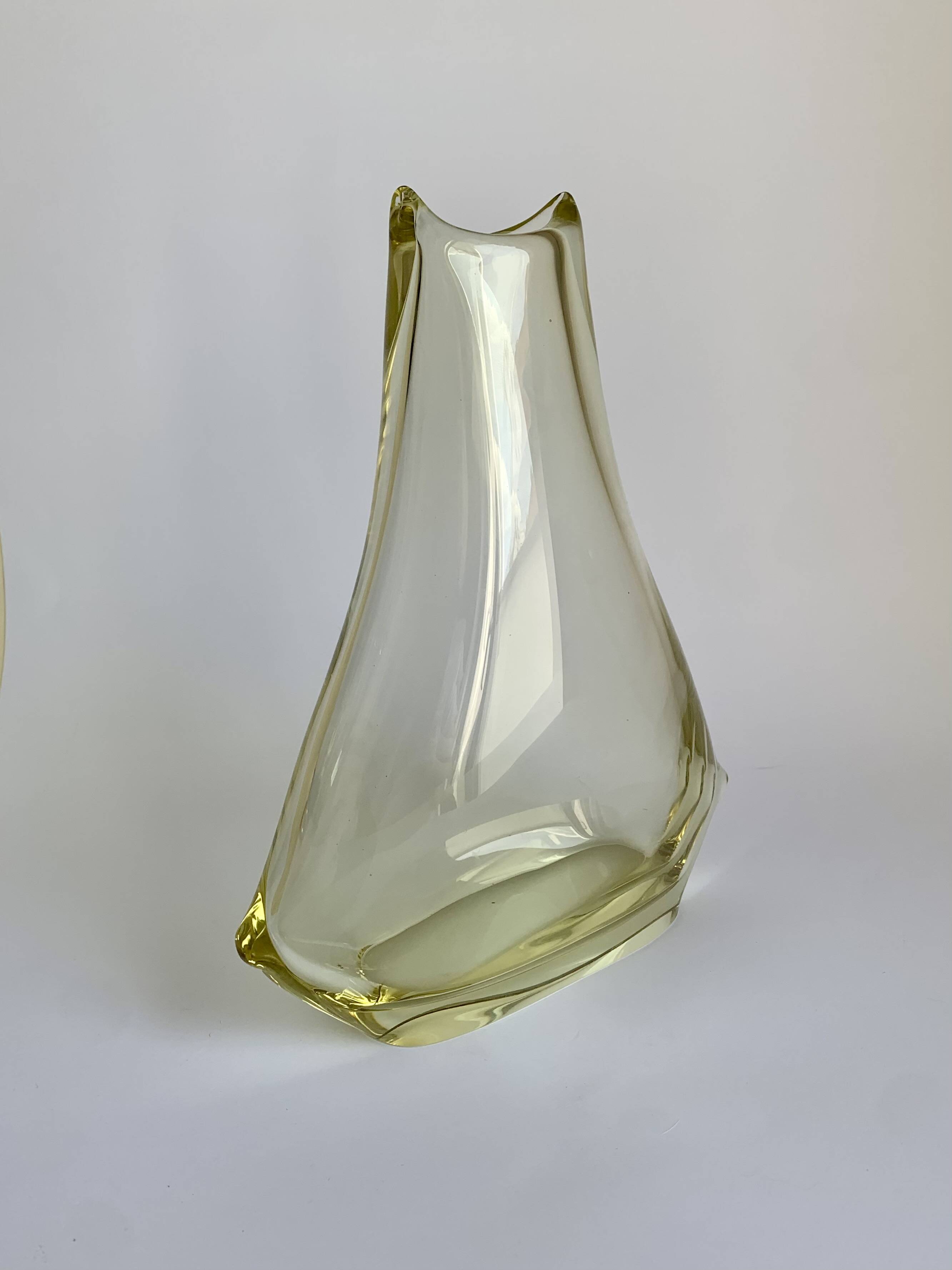 Vase by M. Klinger for Bohemian Glass, Czechoslovakia, 1960s