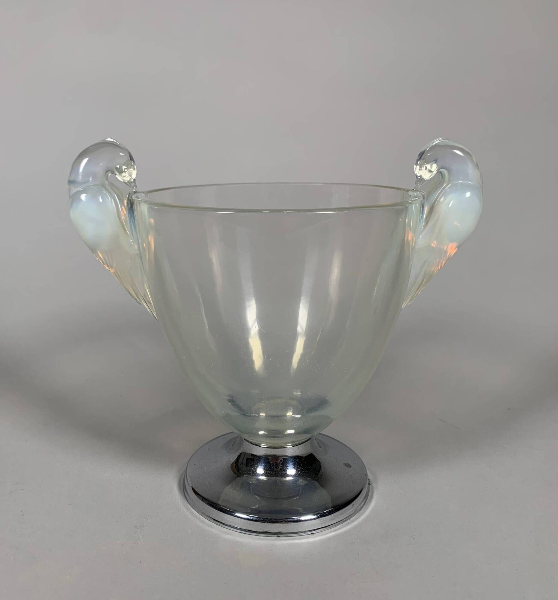 René Lalique (1860-1940) Vase Model Ornis 1926 Art Nouveau
