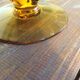 Bubbled glass bowl