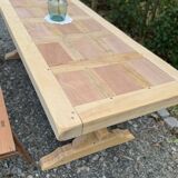 Table monastère décapée
