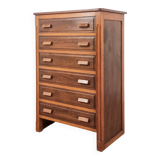 Solid wood chest of drawers, 1950s