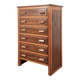 Commode en bois massif, années 50