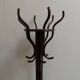 Vintage standing coat rack in bamboo