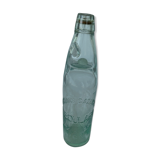 Ancienne bouteille à bille pour soda gazeux en verre épais
