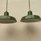 Pair of industrial lamps