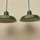 Pair of industrial lamps