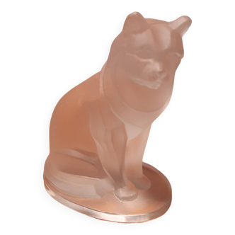 Pretty crystal cat by Lalique