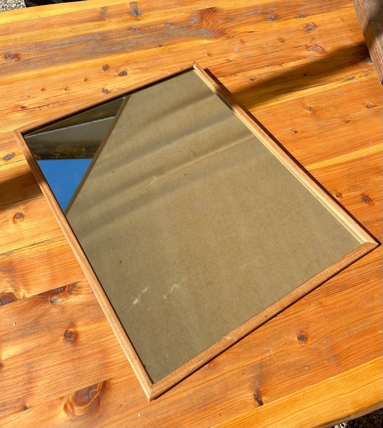 Miroir en bois vintage 80/90’s