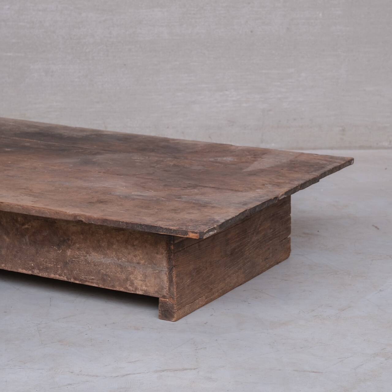 Low Antique Wooden French Coffee Table