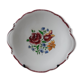 Plat à gâteaux Digoin Sarreguemines années 50