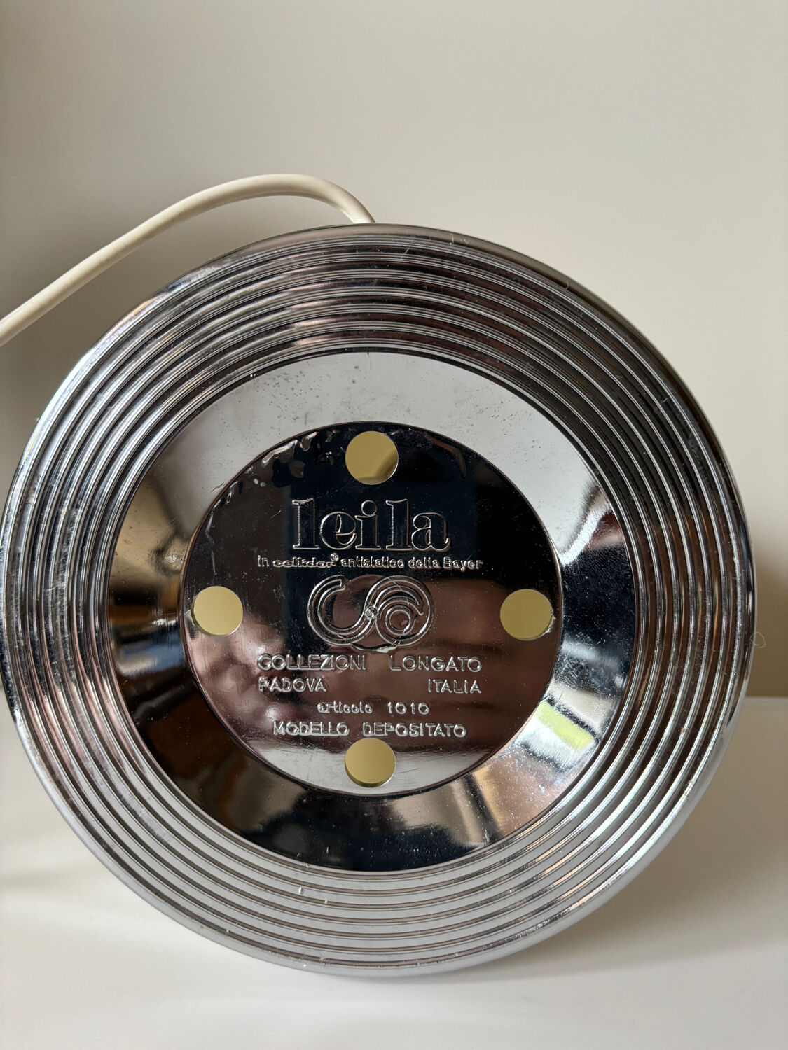 Leila lamp by Verner Panton and Marcello Siard, 1968