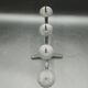 Brutalist Candle Holder Candlestick 4 Candles in Wrought Iron 60s/70s