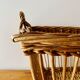 Large vintage wicker basket