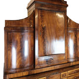 Empire bureau of hand polished mahogany, 1820s