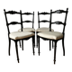 4 Napoleon III flying chairs