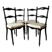 4 chaises volantes Napoléon III