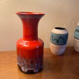 Trumpet vase jasba fat-lava 70s