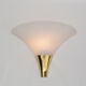 Pair of wall lamps, Glashutte Limburg, Germany, 1970s