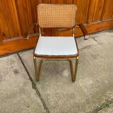 1 chaise italienne moderne du milieu du siècle, années 70