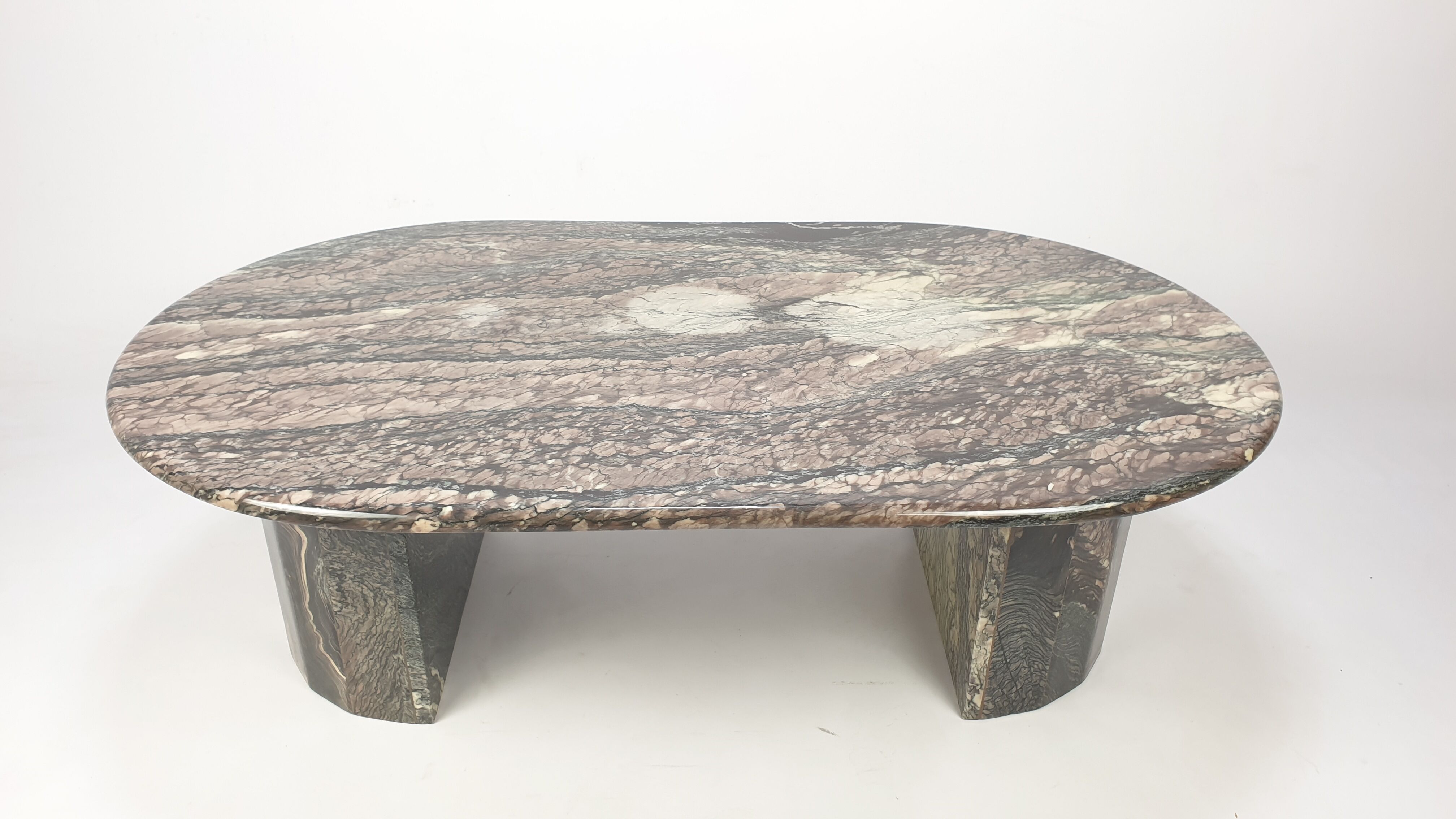Midcentury Italian Marble Coffee Table 1989