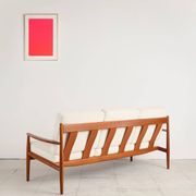 Three-seater sofa model 118 in teak by Grete Jalk, Denmark, 1950s.
