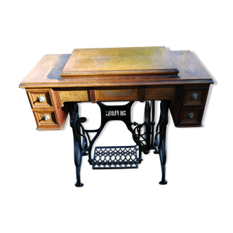 Ancient sewing machine