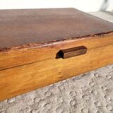 Old wooden box sewing 36x26cm