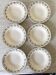 Assiettes creuses en faïence Niderviller , modèle Loire
