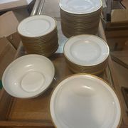 Service of 58 pieces Charles Fields Haviland Limoges - Marin Paris