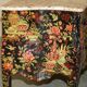 Antique Chinoiserie Commode Hand-Painted with Marble Top