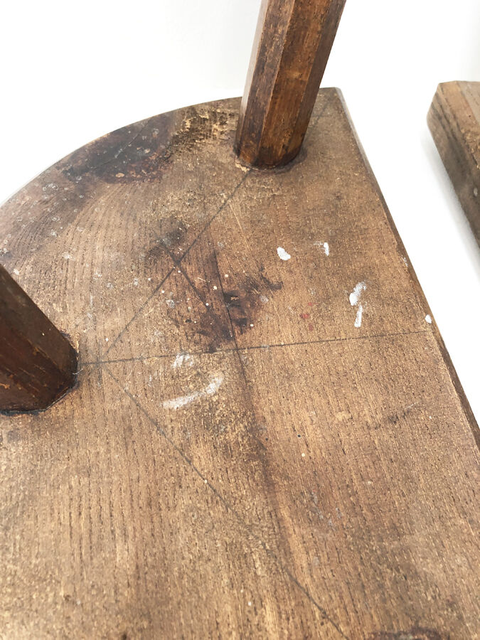 Pair of tripod farm stoo ls1970